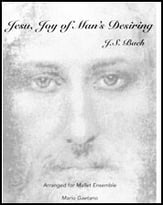 JESU JOY OF MANS DESIRING MALLET ENSEMBLE cover